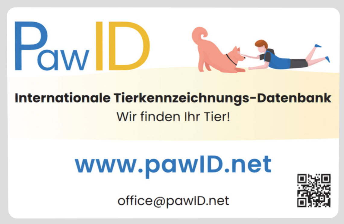 PawID-Card Vorderseite